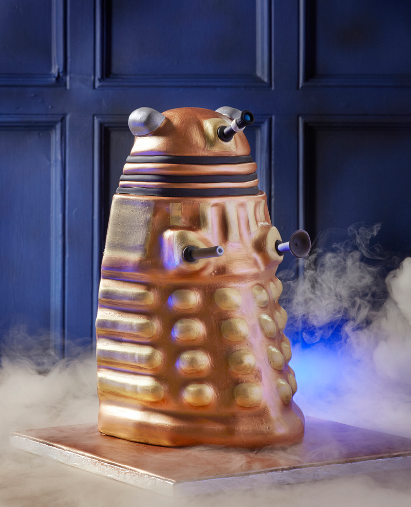 Illustration for article titled Dalek Cake Stand? Dalek Cake Stand.